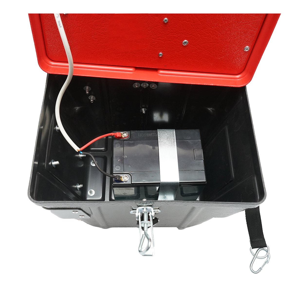 Aparat generator de impulsuri 6.9 Joule 12-220V cu baterie 12V, 14A si panou solar 20W